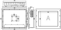 IPPC-1901T2-R 19&quot;上部の棚の産業タッチ画面 コンピュータ多数板のりI3 I5 I7 UシリーズCPUのマザーボード