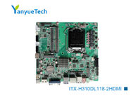 そうITX-H310DL118-2HDMI細い小型ITXマザーボードIntel PCH H110の破片2 X DDR4 DIMMのソケット