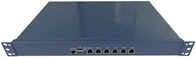 NSP-1766インターネットの防火壁ハードウェア1U 6 LAN IPC 6 Intelギガビットのネットワーク ポートは乗る