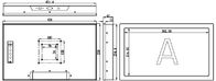 PLM-1703TW 17.3の」広い産業タッチ画面のモニター/産業タッチ画面の表示