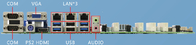 産業ATXのマザーボードATX-B150AH36C 3 LAN 6 COM VGA HDMI